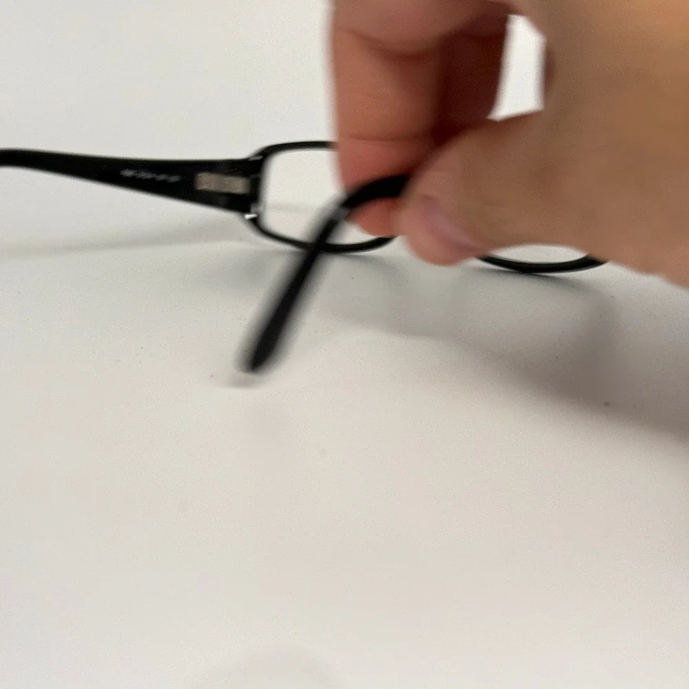 Fendi F893‎ 001 Black Eyeglasses Frames 51-14-130 Made in Italy Crystal Logo